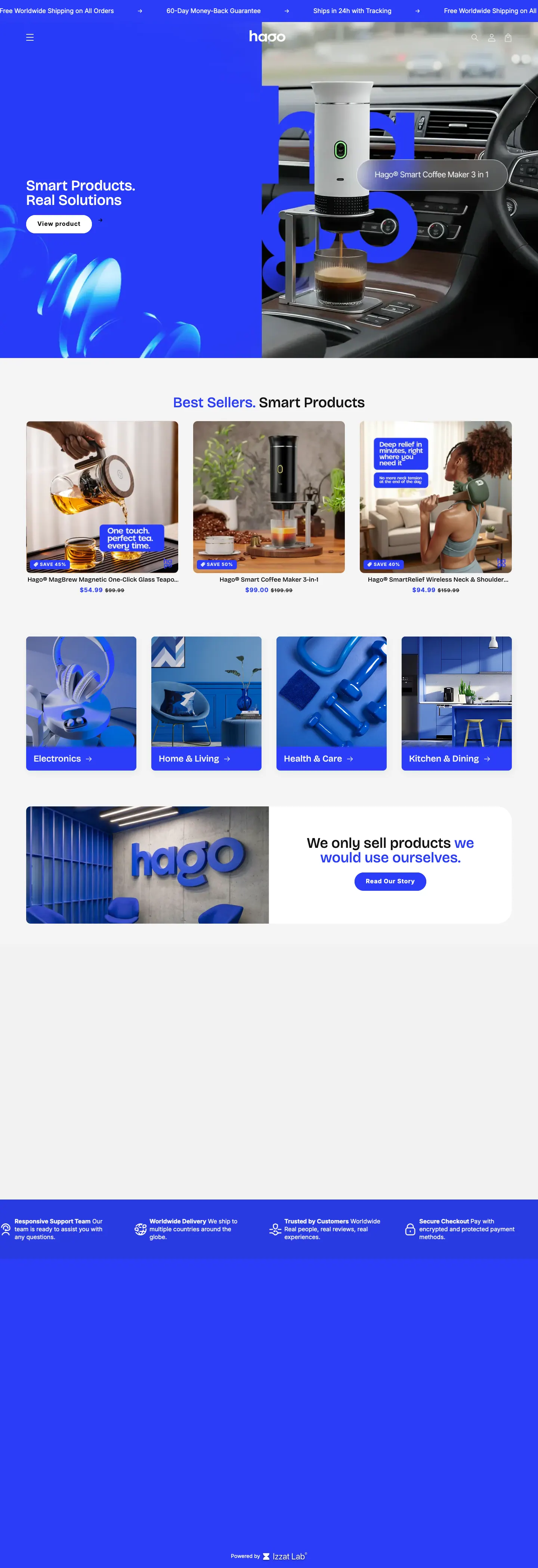 Hago Place — preview desktop
