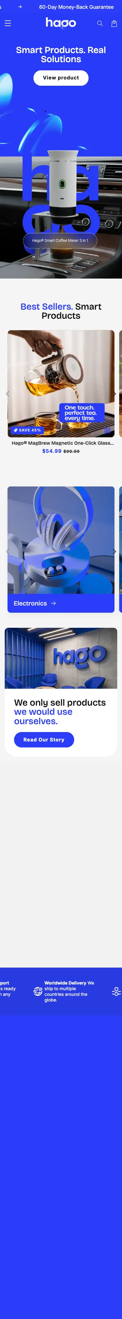 Hago Place — preview mobile